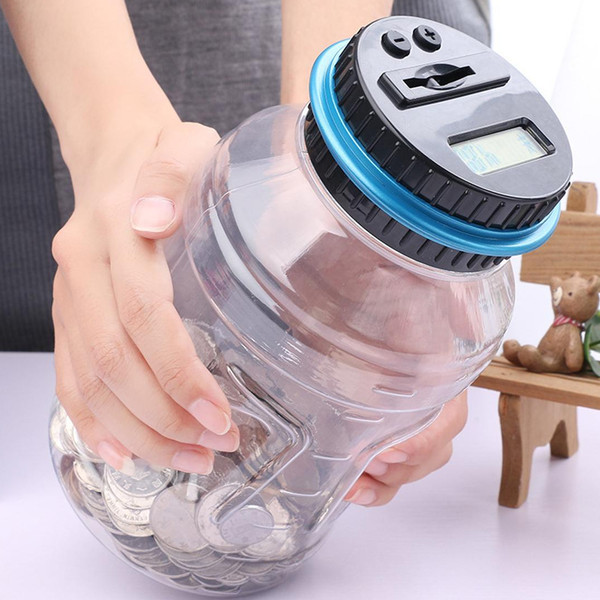 Digital Coin Counting Money Jar | Inspire Uplift