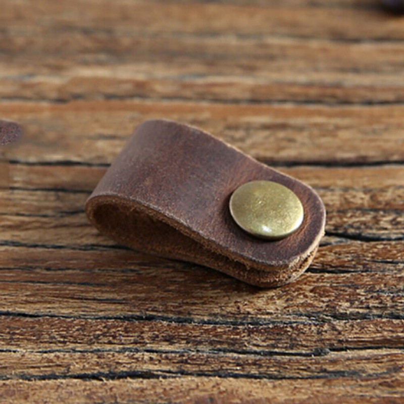 Leather Earbud Holder Organizer 1