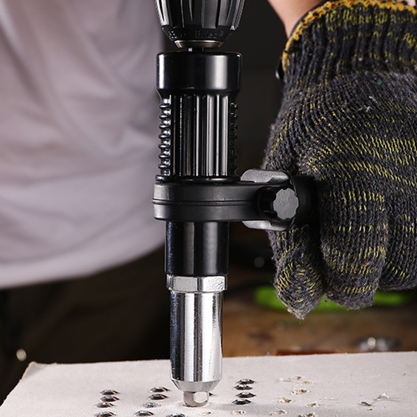 3-Pc Strain-free Rivet Gun Drill Attachment | Inspire Uplift