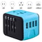Smart Travel Adapter Blue