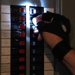led flashlight glove