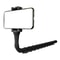 Adjustable Tripod Stand Phone Holder Black