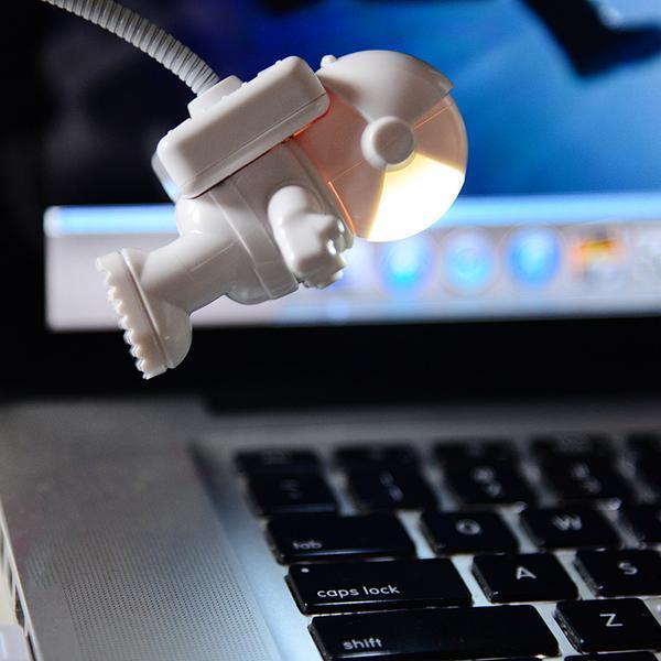 Cute & Flexible USB Spaceman Light | Inspire Uplift