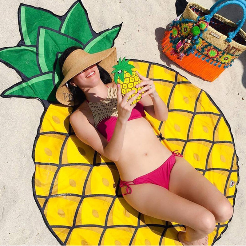 Beach Blanket & Cover Up Pineapple