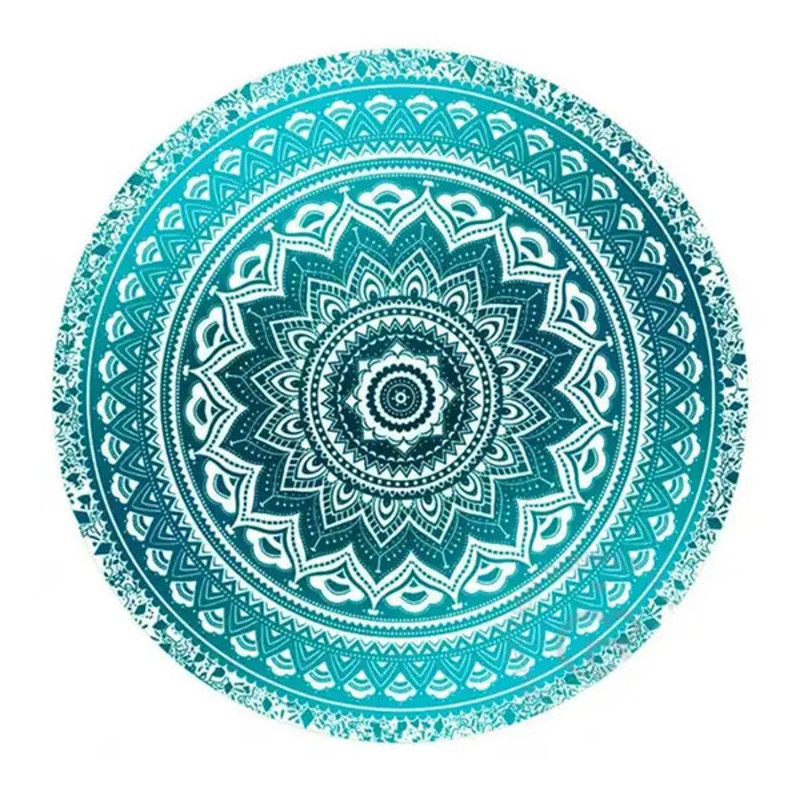 Beach Blanket & Cover Up Mint Mandala