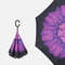 Double Layer Reverse UmbrellaPink Flower