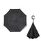 Double Layer Reverse Umbrella Black