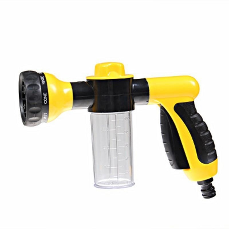 Jet Water & Foam Blaster Gun yellow