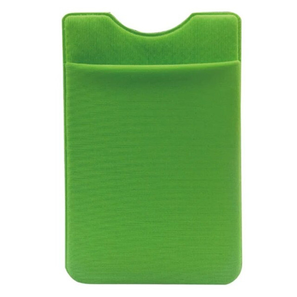 Adhesive Phone Pocket Green
