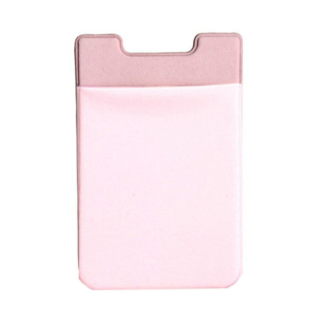 Adhesive Phone Pocket Pink