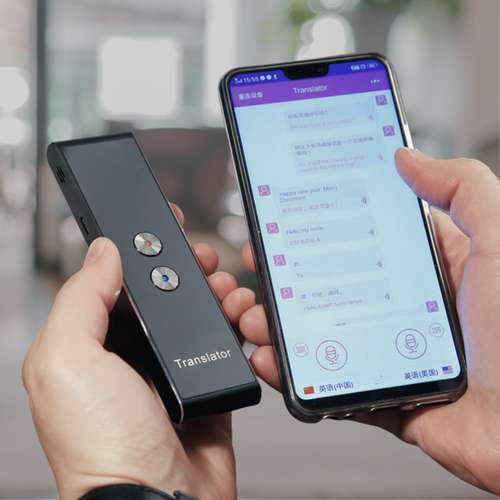 Smart Portable Multi-Language Voice Translator Device