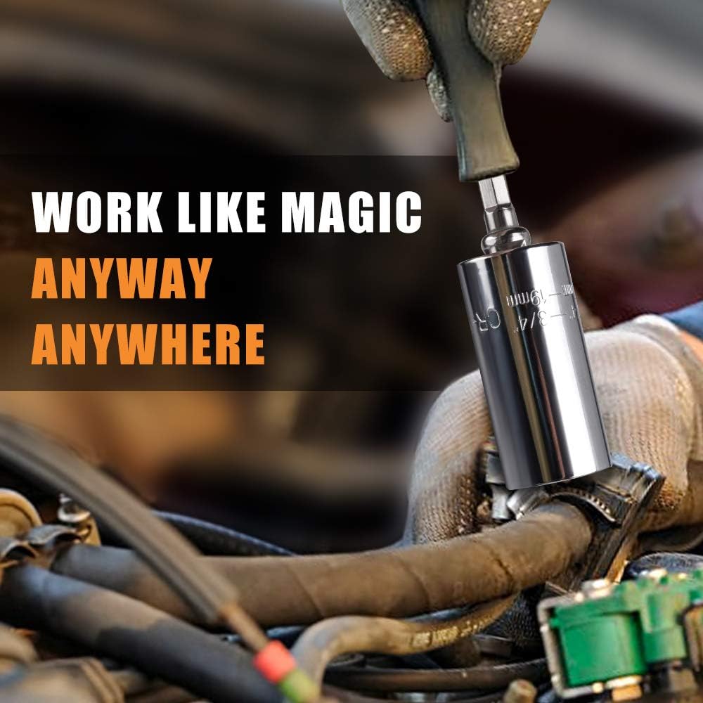 Versatile Magic Grip Tool – Universal Socket with 54 Pins, Durable Chrome Vanadium, Easy-to-Use, Perfect for DIY Project 2