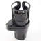 2-in-1 Multifunctional Car Cup Holder Matte Black