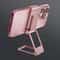 New Upgraded Back Clip Type 360 degree Folding Bracket Pink
