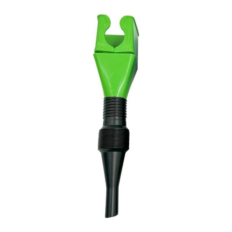 Retractable Auto Flexible Fuel Funnel Green