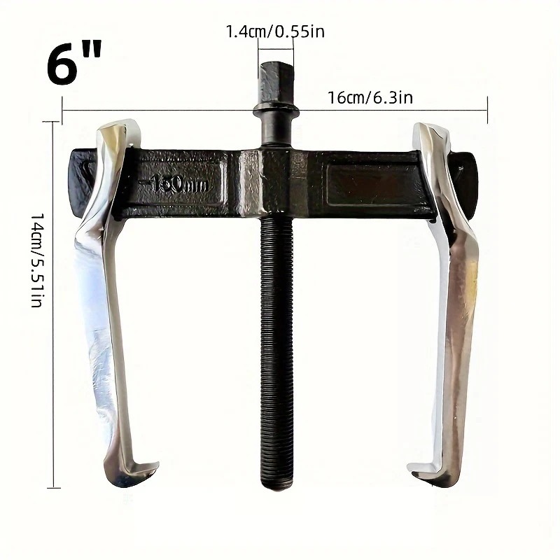 Forged Two-jaw Bearing Puller 6 Inch