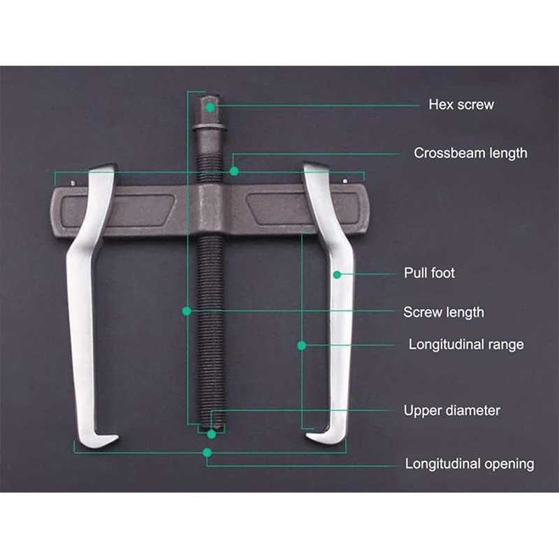 Forged Two-jaw Bearing Puller 5