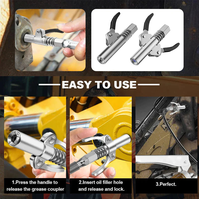 Strong Lock on Grease Couplers 3