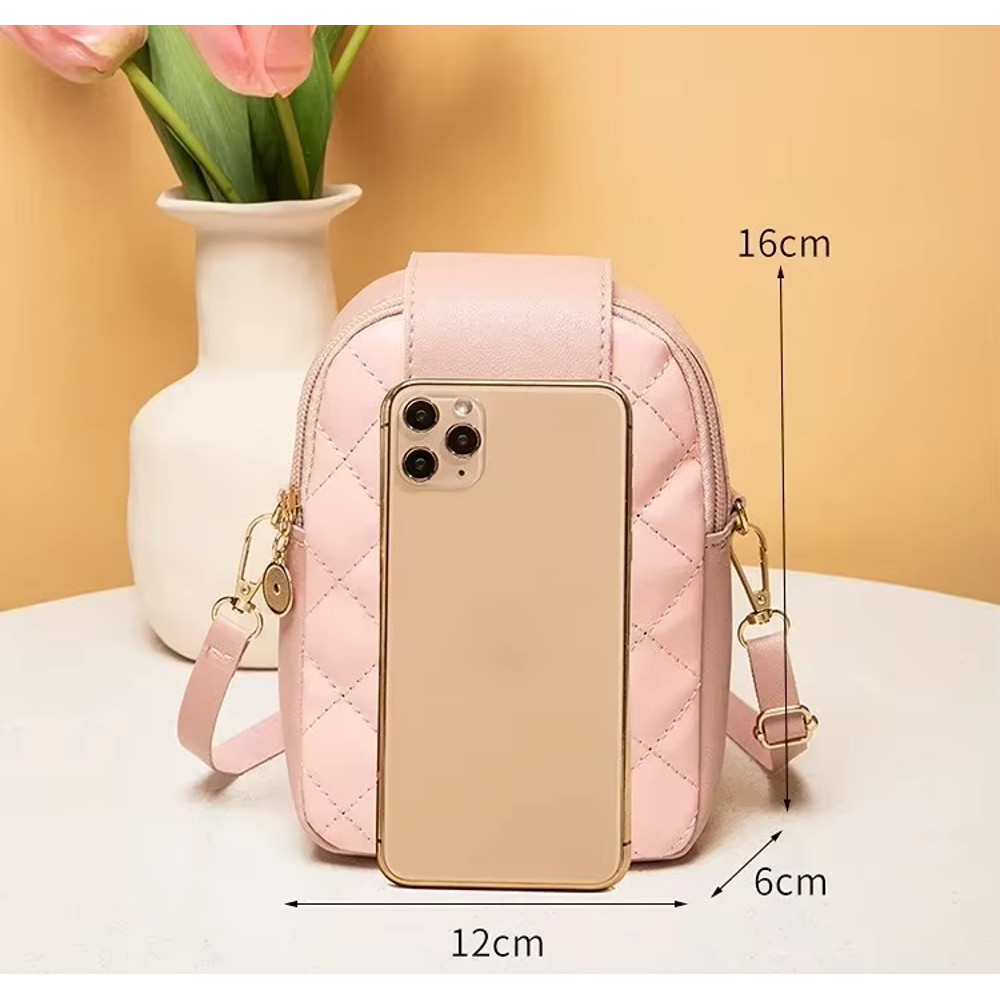 Chic Mickey Mouse PU Leather Crossbody Shoulder Bag For Women 3