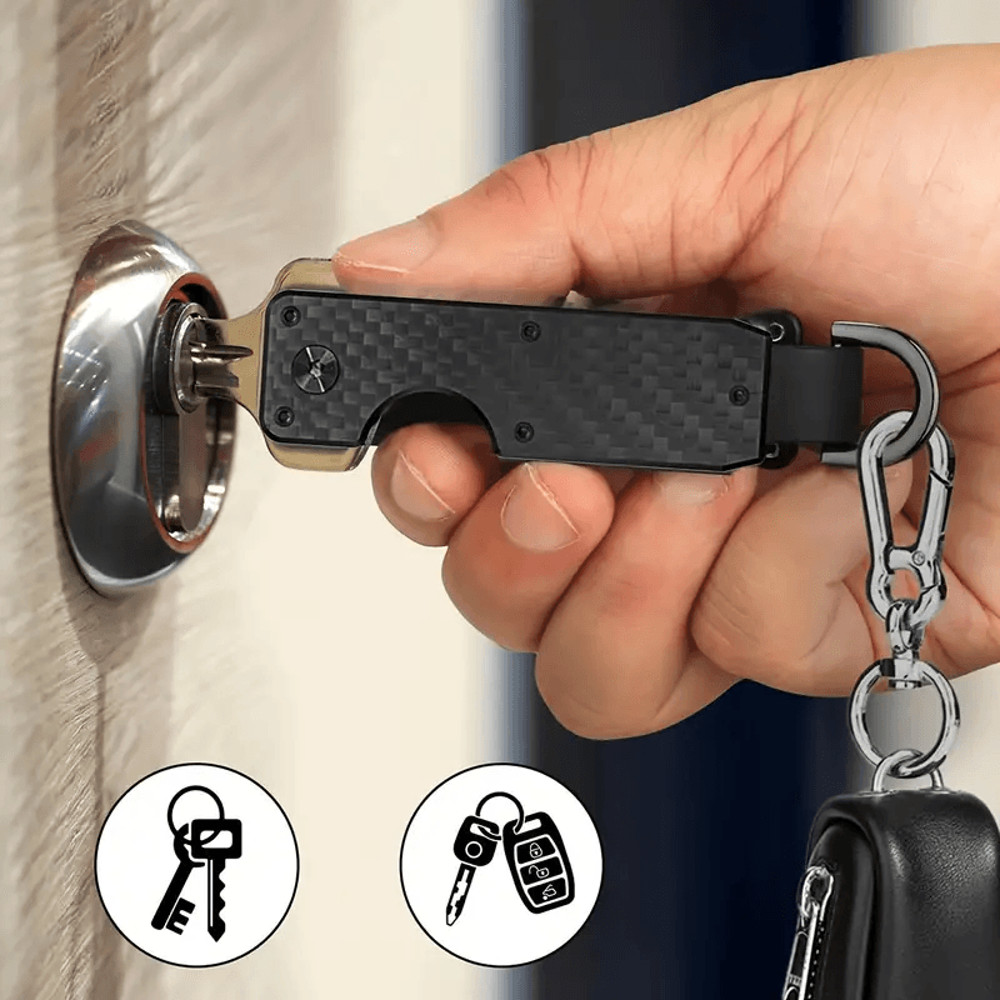 Compact Metal Key Organizer Minimalist Key Holder For 15 Keys 2