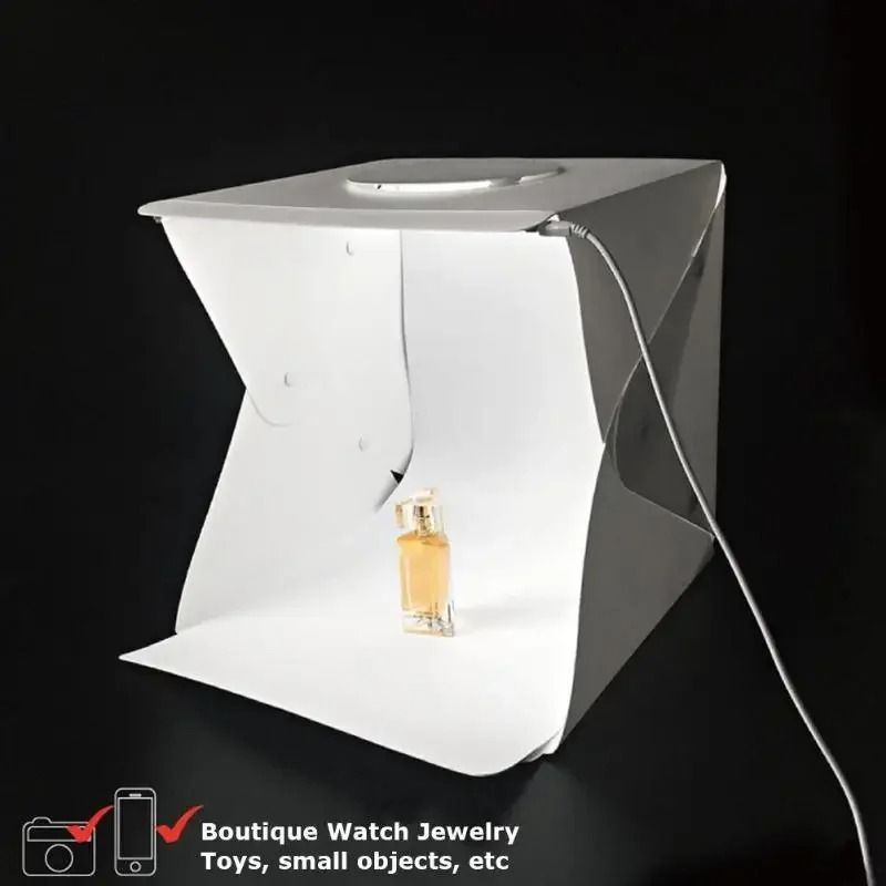 LED Lightbox Studio for Small Product Photography