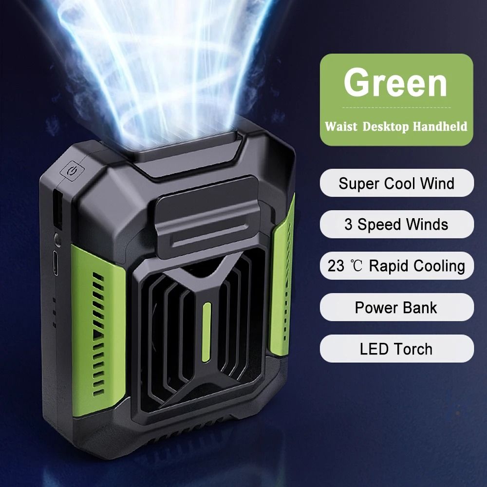 Durable USB Rechargeable Fan for Outdoor Use