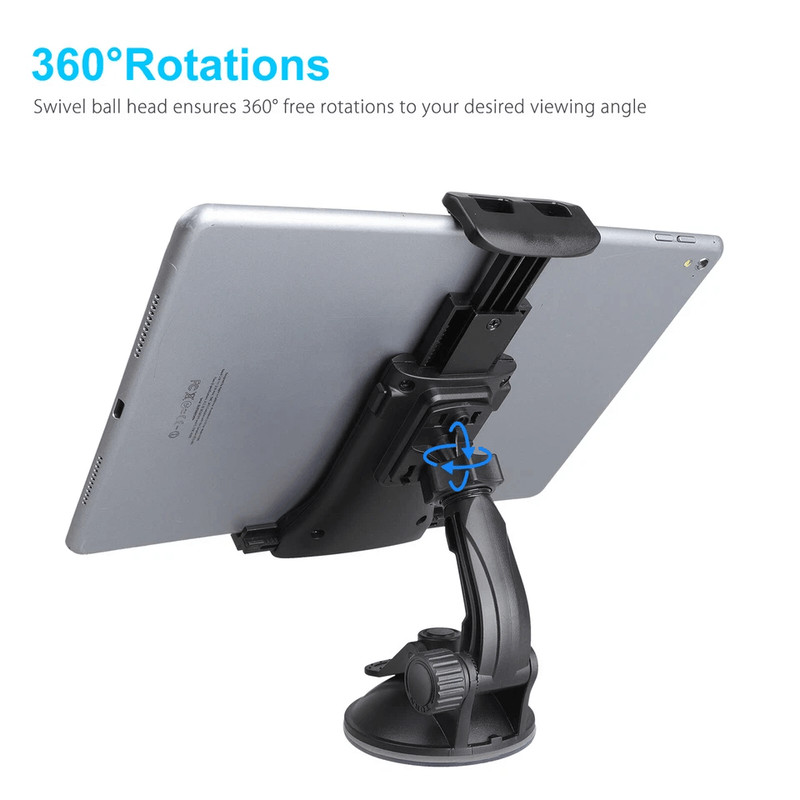 Universal Car Mount Desktop Windshield Holder For IPhone IPad Tablet Stand 3