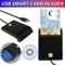 Smart Card Reader DOD Military CAC ID Compatible With Windows Mac OS 0
