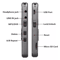Professional Digital Audio Recorder With LCD Display Rechargeable Dictaphone MP3 Player 4
