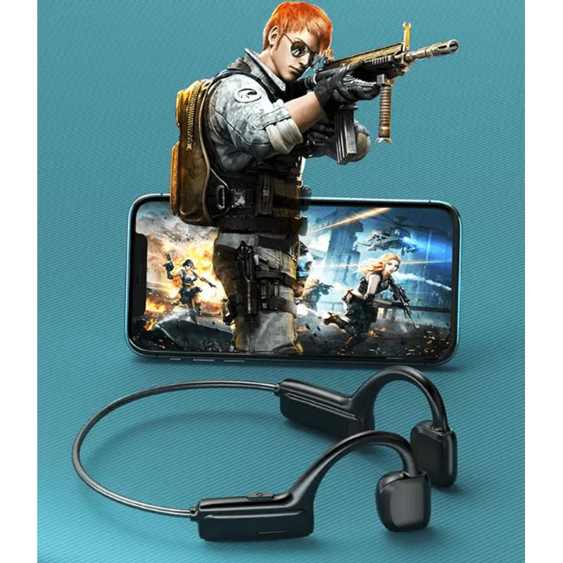 Bone Conduction Headphones Bluetooth Wireless Earbuds For Running Cycling Outdoor Sport 1