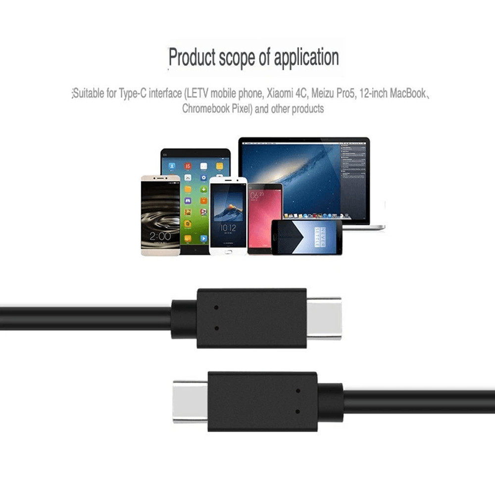 USBC To USBC Fast Charging Cable Type C Rapid Charger Cord 4