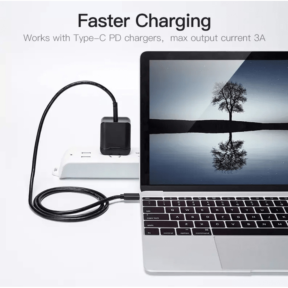 USBC To USBC Fast Charging Cable Type C Rapid Charger Cord 5