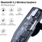 Trucker Bluetooth Wireless Headset With Dual Mic Noise Cancelling Earpiece 3