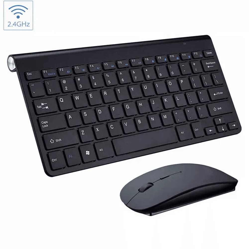 Mini Wireless Keyboard And Mouse Set Waterproof For Mac Apple PC 5