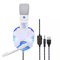 Gaming Headset With Mic LED Lights Stereo Bass Surround For PC PS4 Xbox One 3