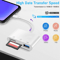 USB C To SD Card Reader Hub Converter Micro SD Adapter For Fast Data Transfer 3