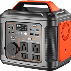 portable power station, ports, car socket & led flashlight solar generator