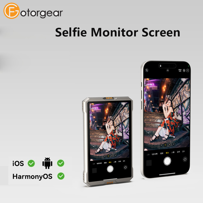 Fotorgear Magnetic Vlog Selfie Monitor Screen for iPhone & Android
