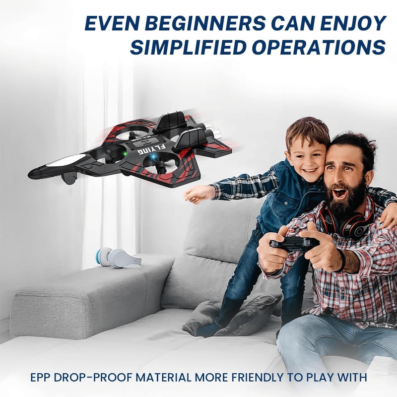 Lightweight remote control jet plane