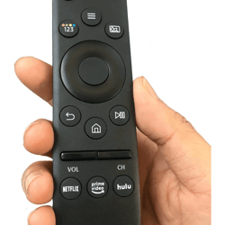 replacement remote for samsung smart tvs, instant setup-free control & easy navigation