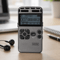 Professional Digital Audio Recorder With LCD Display Rechargeable Dictaphone MP3 Player 0