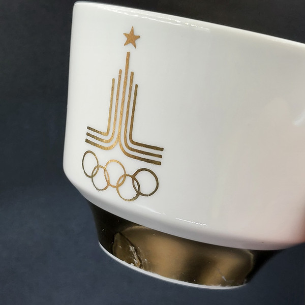 9 Vintage Porcelain Tea pair cup and saucer USSR Olympic Games in Moscow 1980.jpg