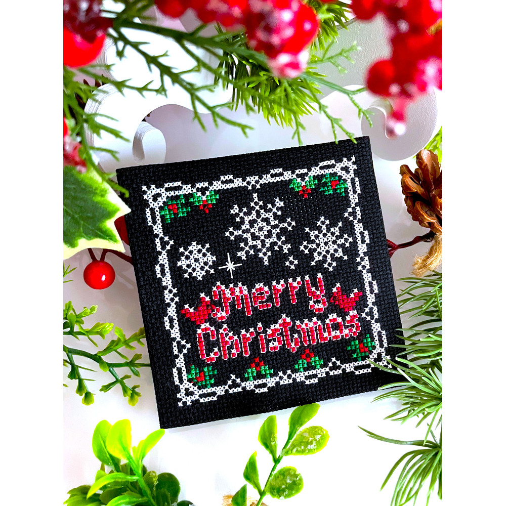 CHRISTMAS SNOW Ornament Cross Stitch Pattern PDF By CrossStitchingForFun Instant Download 0