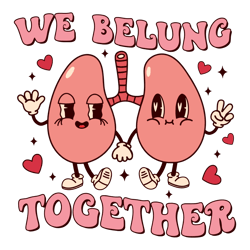 we belung together therapist valentine svg
