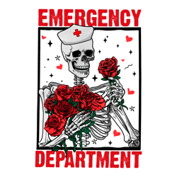 emergency department valentine skeleton png