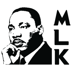 mlk day martin luther king svg