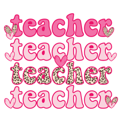 grooby teacher valentine heart svg