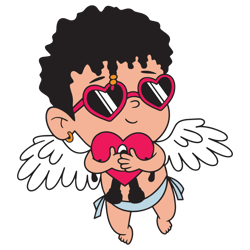 baby benito cupid svg valentines day svg angel svg