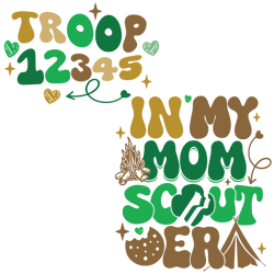 retro in my mom scout era svg