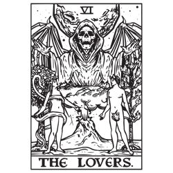 the lovers svg the lovers tarot card svg skeleton lovers svg valentine skeletons svg tarot card svg